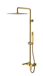 Душевая стойка Boheme Qubic 478-BR bronze