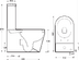 Унитаз моноблок BelBagno Genius