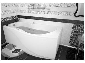 Ванна акриловая AQUANET Borneo  170*75 R/L