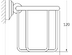 Держатель освежителя 3SC Stilmar Chrome/Gold STI 123