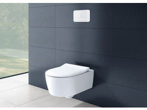 Унитаз подвесной Villeroy & Boch Avento 5656RS01 alpin 	                      