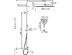 Душевая стойка Wasserkraft A188.117.127.010.CH Thermo