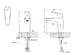 Смеситель для раковины BRAVAT DROP F14898C-RUS