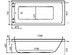 Ванна акриловая Excellent Aquaria 170*75