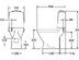Унитаз моноблок Gustavsberg Logic GB115695301707 