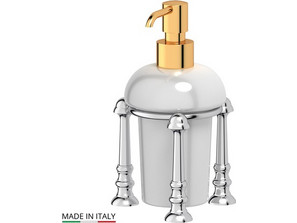Емкость для жидкого мыла настольная 3SC Stilmar Un Chrome/Gold STI 129