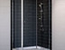 Душевой уголок Vegas Glass ZP+ZPV (knob) 120*70
