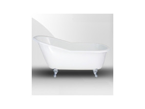 Ванна чугунная  Magliezza Beatrice 153x76 ножки хром
