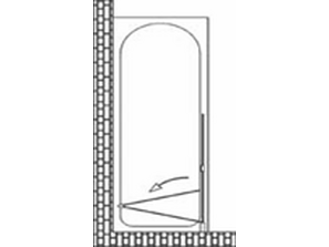 Шторка на ванну Vegas Glass E2V 0120
