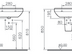 Раковина с пьедесталом Vitra S 50 5302B003-0001