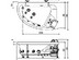 Ванна гидромассажная Jacuzzi Aquasoul Offset 150x100 L/R