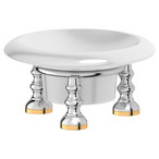 Мыльница настольная 3SC Stilmar Un Chrome/Gold STI 128