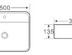 Раковина накладная BelBagno BB1321
