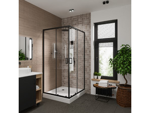  Душевой уголок  NIAGARA Nova NG-6808-08 BLACK
