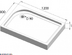 Душевой поддон BelBagno Tray-BB-AH 120*80
