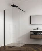 Душевая стенка Oporto Shower 801B 70x190 см стекло прозрачное 8 мм 