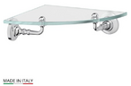 Полка стеклянная угловая 22 см 3SC Stilmar Chrome STI 018