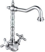 Смеситель для кухни Timo Ritz 0143F Silver