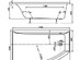 Ванна акриловая VAGNERPLAST  Veronela offset 160*105