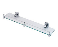  Полка стеклянная с бортиком Wasserkraft Oder K-3044