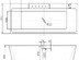 Свободностоящая акриловая ванна BelBagno BB19-BIA/NERO-BIA г/м