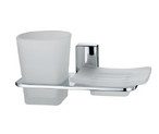 Держатель стакана и мыльницы Wasserkraft Leine К-5026
