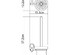  Щетка для унитаза  Wasserkraft Main K-9227C