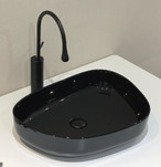 Раковина накладная BelBagno BB1435-Nero