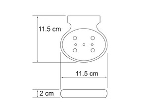  Мыльница решетка Wasserkraft Berkel К-6869