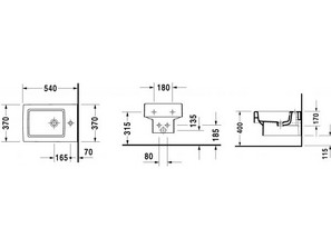 Биде подвесное Duravit Vero 2239150000