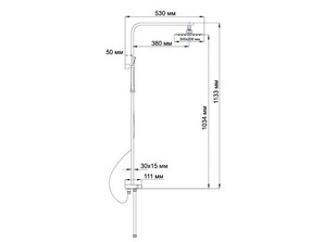 Душевая стойка Wasserkraft A042