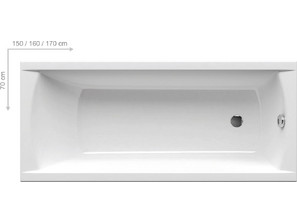 Ванна акриловая Ravak  Classic 150*70
