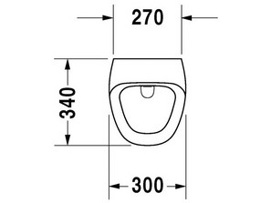 Писсуар Duravit Durastyle 2804300000