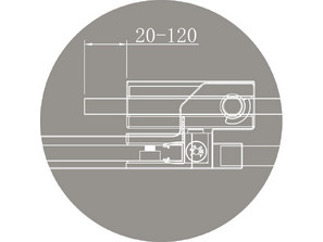 Душевой уголок CEZARES SLIDER-AH-1-80/90-90-C-Cr