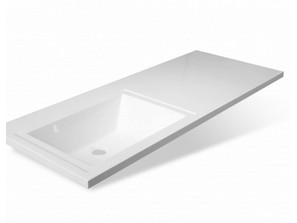 Мебель для ванной Opadiris Клио 56 белый (белёный бук) L\R