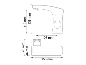 Смеситель для раковины Wasserkraft  Berkel 4803