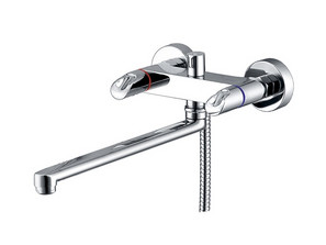 Смеситель для ванны и душа Wasserkraft Lossa 1202L