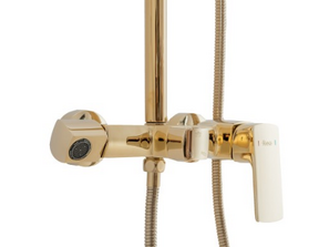  Душевая стойка Rea Roger Gold REA-P0692