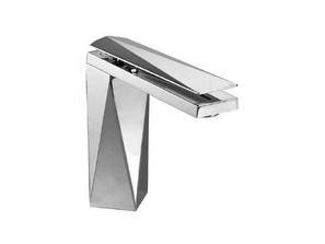 Смеситель для раковины BRAVAT DIAMOND 118102G-1-RUS хром, золото