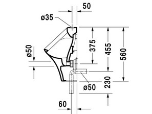 Писсуар Duravit Durastyle 2805300000