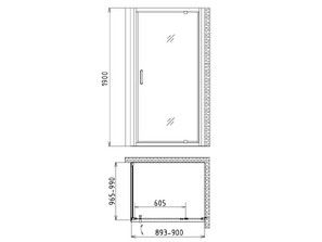 Душевой уголок Gemy Sunny Bay S28170/A100