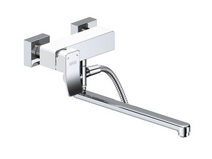 Смеситель для ванны и душа Wasserkraft Aller 1062LWHITE