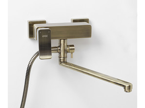 Смеситель для ванны и душа Wasserkraft Exter 1602L