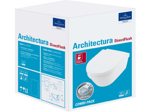 Унитаз подвесной Villeroy&Boch Architectura 4694HR01 с крышкой 