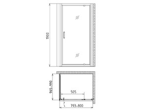Душевой уголок Gemy Sunny Bay S28150/A100