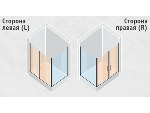Душевой уголок Vegas Glass E2P-Fis 75*80