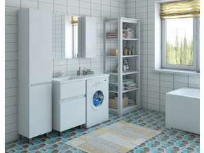 Тумба Даллас Luxe 140 2 ящика напольная