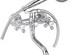 Смеситель для ванны Timo Aviator 0074Y-CR
