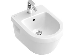 Биде подвесное Villeroy&Boch Omnia Architectura 5484 0001 alpin 	                      