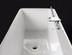 Свободностоящая акриловая ванна BelBagno BB19-BIA/NERO-BIA г/м